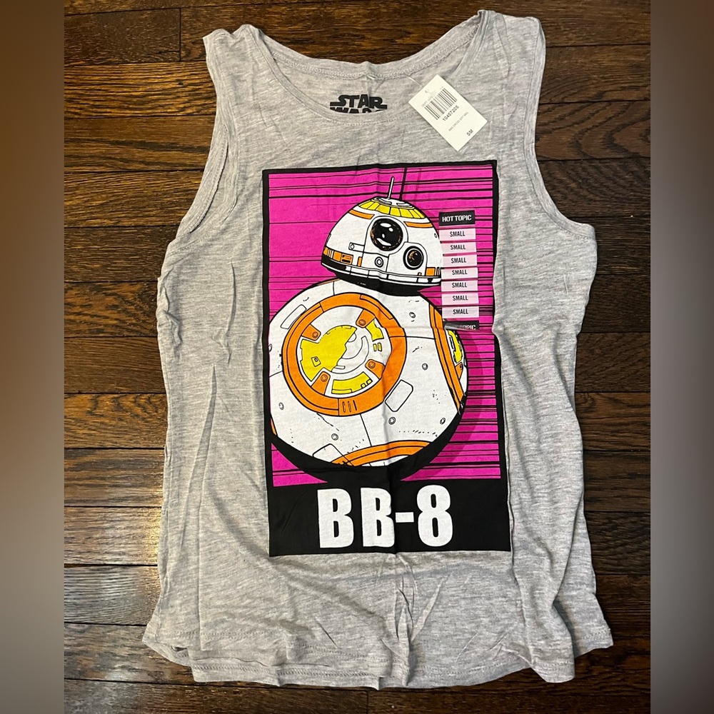 NWT Star Wars BB8 Top - Size S